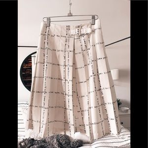 Shakespeare Pleated Skirt